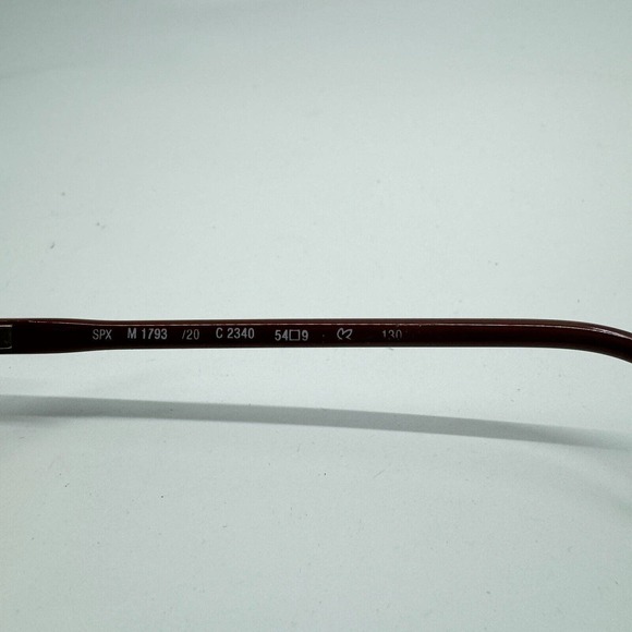 Silhouette Eyeglasses Frames SPX M 1793‎ /20 C2340 Brown 54-19-130 H10306 main image 4